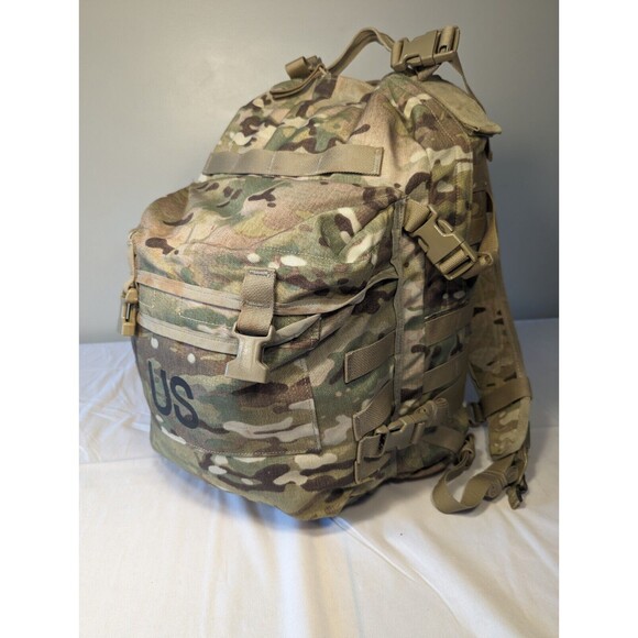 USGI Multicam OCP MOLLE Assault Pack 3 Day Assault Backpack US Army w/ Stiffener